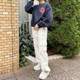 裾しぼりタックカーゴパンツ | GORGE | 詳細画像11