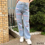 サックス | サガラデニムパンツ | GORGE