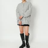 袖刺しゅう裏毛カーディガン | GORGE | 詳細画像12