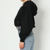 短丈ロゴミニ裏毛パーカー | GORGE | 詳細画像3