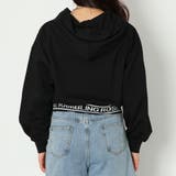 短丈ロゴミニ裏毛パーカー | GORGE | 詳細画像4