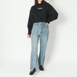 刺しゅうロゴショート裏毛パーカー | GORGE  | 詳細画像14 