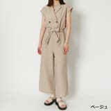 ベージュ | ベルト付きオールインワン | GORGE