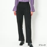ブラック | ピンタックポンチパンツ | GORGE 