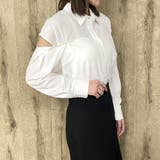 肩開き無地シャツ | GORGE | 詳細画像8