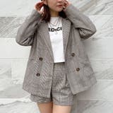 チェックダブルテーラージャケット | GORGE  | 詳細画像9 