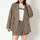 チェックダブルテーラージャケット | GORGE  | 詳細画像12 