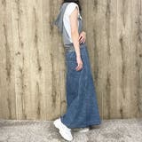 デニム裏毛ドッキングワンピース | GORGE  | 詳細画像8