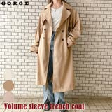 ボリューム袖トレンチコート | GORGE | 詳細画像1