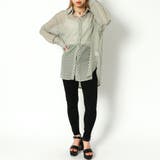 ギザギザジャガードシアーシャツ | GORGE | 詳細画像12