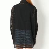 ギザギザジャガードシアーシャツ | GORGE | 詳細画像4