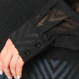 ギザギザジャガードシアーシャツ | GORGE | 詳細画像5