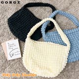 ポコポコファスナー付きショルダーバック | GORGE | 詳細画像1