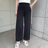 サイドラインワイドパンツ | GORGE | 詳細画像12