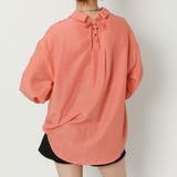 刺しゅうバックレースアップタケノコシャツ | GORGE | 詳細画像8