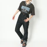 ラインリブVネックTシャツレディース 天竺 半袖Tシャツ | GORGE | 詳細画像8