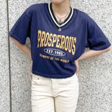 ラインリブVネックTシャツレディース 天竺 半袖Tシャツ | GORGE | 詳細画像11