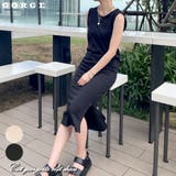カットジョーゼットスリットワンピース | GORGE | 詳細画像1