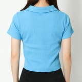 ワンポイント刺しゅうテレコTOPS | GORGE | 詳細画像4