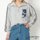 グレー | 袖ラインハーフZIP | GORGE