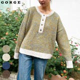 ヘンリーニットプルオーバー | GORGE  | 詳細画像1 