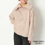 アイボリー | ハーフＺＩＰオーバーニットプルオーバー | GORGE 