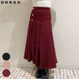 サイドファスナーロングスカート | GORGE  | 詳細画像1 