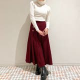 サイドファスナーロングスカート | GORGE  | 詳細画像11 