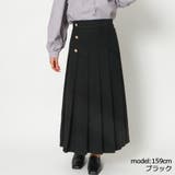 ブラック | サイドファスナーロングスカート | GORGE 