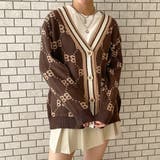 英字ロゴニットカーディガン | GORGE | 詳細画像7