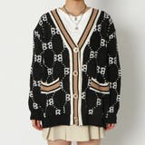 英字ロゴニットカーディガン | GORGE | 詳細画像2