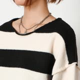 クロップドボーダーニット | GORGE  | 詳細画像6 