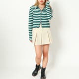 マルチボーダー襟付きＺＩＰカーディガン | GORGE  | 詳細画像10 