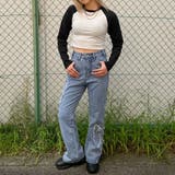 ラグランラインストーンロンT | GORGE | 詳細画像8