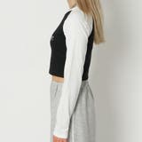 ラグランラインストーンロンT | GORGE | 詳細画像3