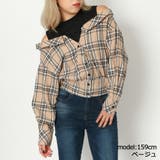 ベージュ | 短丈レイヤードシャツ | GORGE