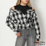 ブラック | 短丈レイヤードシャツ | GORGE