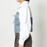 デニムビスチェ切替シャツ | GORGE  | 詳細画像3 