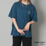 ブルー | ブリッジワッペン刺しゅうＴシャツ | GORGE 