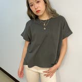 ポケ付きコットンＴシャツ | GORGE  | 詳細画像16 
