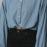 ハートボタンデニムショートシャツ | GORGE  | 詳細画像6 