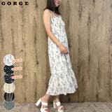 デシン花柄ワンピース | GORGE | 詳細画像1