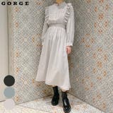 ピンタックフリルワンピース | GORGE | 詳細画像1