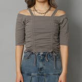 ドロスト刺しゅうオフショルプルオーバー | GORGE  | 詳細画像2 