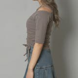 ドロスト刺しゅうオフショルプルオーバー | GORGE  | 詳細画像3 