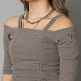 ドロスト刺しゅうオフショルプルオーバー | GORGE  | 詳細画像5 