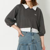 襟付きドッキングプルオーバー | GORGE | 詳細画像8