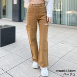 ベージュ | サイドカットカラーＤＥＮＩＭ | GORGE 