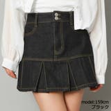 ブラック | レディース デニム ミニスカート | GORGE
