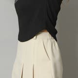 テレコリブボタンロゴＴシャツ | GORGE  | 詳細画像6 